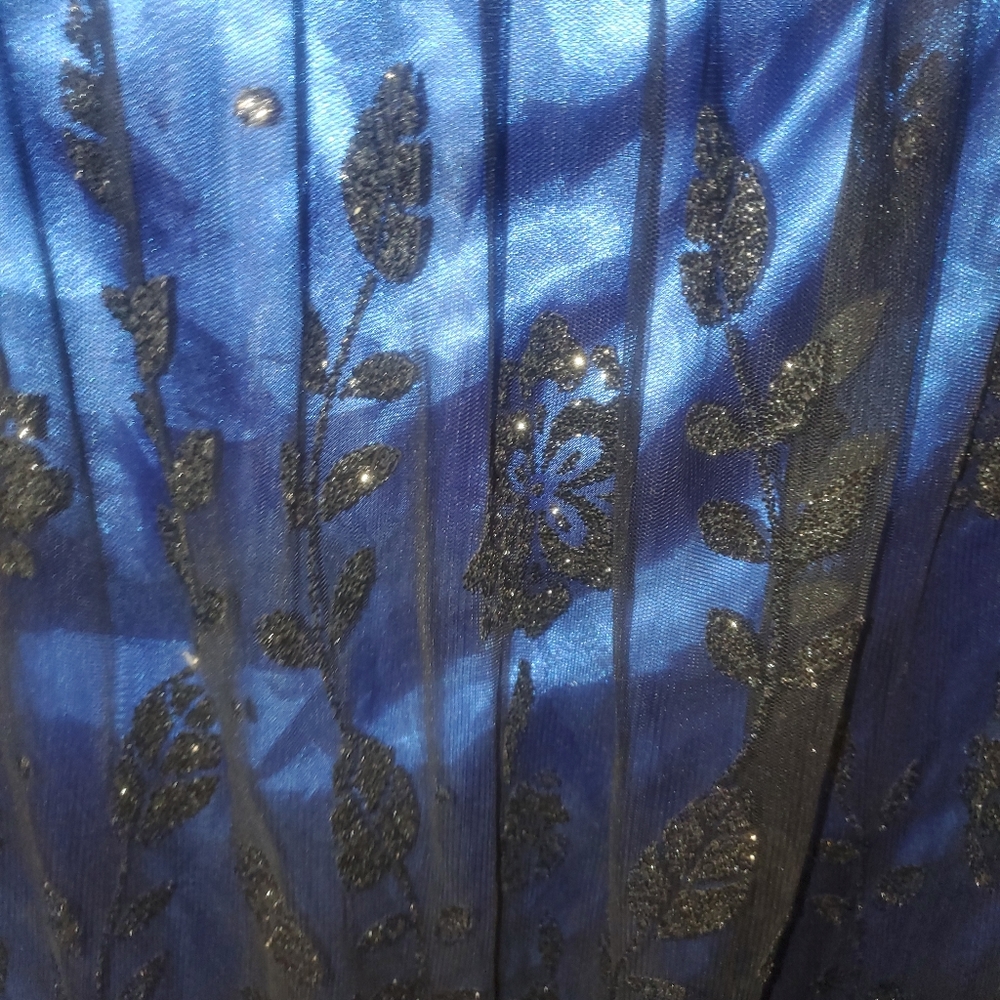 Vintage Sparkly Prom Dress y2k Whimsigoth - Picture 5 of 13